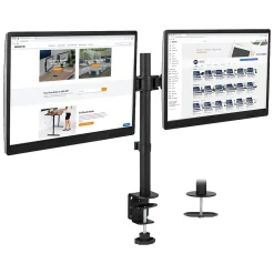 Clearance Mount-It! Mount-lt! Adjustable Full Motion Monitor Arm Mount, Up to 32