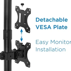 Online Mount-It! Mount-lt! Adjustable Monitor Mount, Up to 32