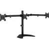 Online Mount-It! Mount-lt! Adjustable Triple Monitor Stand, Up to 27", Black (MI-2789)