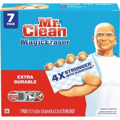 Magic Eraser Extra Durable White Scouring Pad, 7/Pack (69522)<Mr. Clean Hot