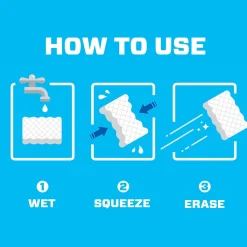 Magic Eraser Original White Scouring Pad, 6 Pads/Pack, 6 Packs/Carton (79009)<Mr. Clean New