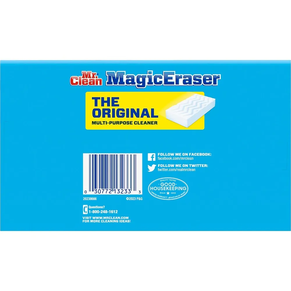 Magic Eraser Original Scrubber, White, 10 Pads/Pack (32333/69516)<Mr. Clean Clearance