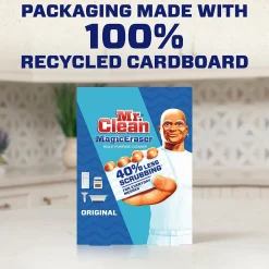 Magic Eraser Original Scrubber, White, 10 Pads/Pack (32333/69516)<Mr. Clean Clearance