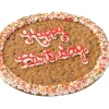 Mrs. Fields Birthday Chocolate Chip Cookie Cake, (ST4680)