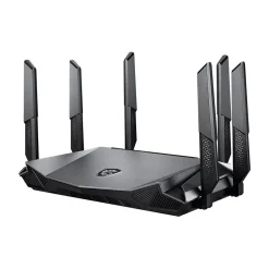 MSI RadiX AX6600 Tri Band MU-MIMO WiFi 6 Gaming Router, Black (RADIXAX6600)