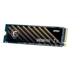 Hot MSI SPATIUM M390 2TB M.2 PCIe Gen 3 NVMe 1.4 Internal Solid-State Drive, 3D-NAND (SM390N2TB)