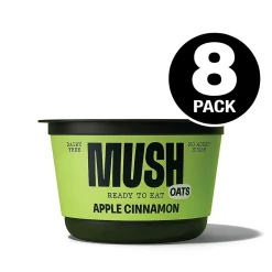 Mush Apple Cinnamon Overnight Oats, 5 oz., 8/Carton (357-00001)
