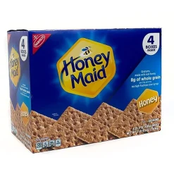 Nabisco Honey Maide Honey Graham Crackers, 14.4 oz., 4 Packs/Box, (220-00442)