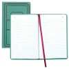 Accounting & Record Journals*National Brand Canvas Tuff Series Record Book, 7.63" x 12.13", Green, 150 Sheets/Book (A66300R)