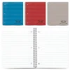Subject Notebooks|National Brand Kolor Kraft 1-Subject Notebooks, 8.86" x 11", College Ruled, 80 Sheets, Each (RED33709)