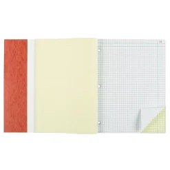 Notebooks|National Brand Laboratory 1-Subject Computation Notebooks, 9.25" x 11", Quad, 200 Sheets, Brown (43649)