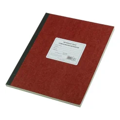 Notebooks|National Brand 1-Subject Computation Notebooks, 9.25" x 11.75", Quad, 75 Sheets, Brown (43648)