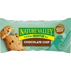 Nature Valley Chocolate Chip Soft-Baked Muffin Bar, 1.24 oz., Dozen (20667000)
