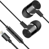 Platinum MFi Lightning Earbuds, Black (14203)<Naztech Clearance