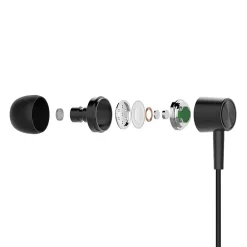 Platinum MFi Lightning Earbuds, Black (14203)<Naztech Clearance
