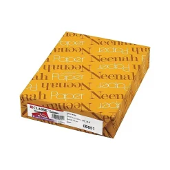 Resume Paper*Neenah Paper Classic 8.5"W x 11"L Writing Papers, 24 lbs., 97 Brightness, 500/Ream (06051)