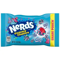 Nerds Very Berry Gummy Clusters Share Pack, 3 oz, 12/PK (220-02361)