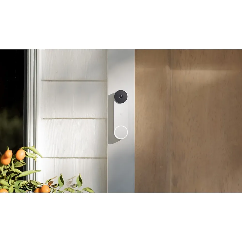 Google Nest Doorbell Battery, White (GA01318-US)