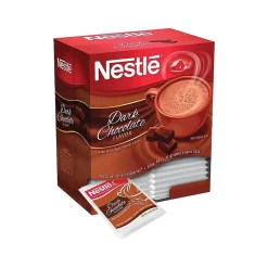 Nestle Dark Chocolate Hot Cocoa, 0.71 oz., 50/Box (NES70060)