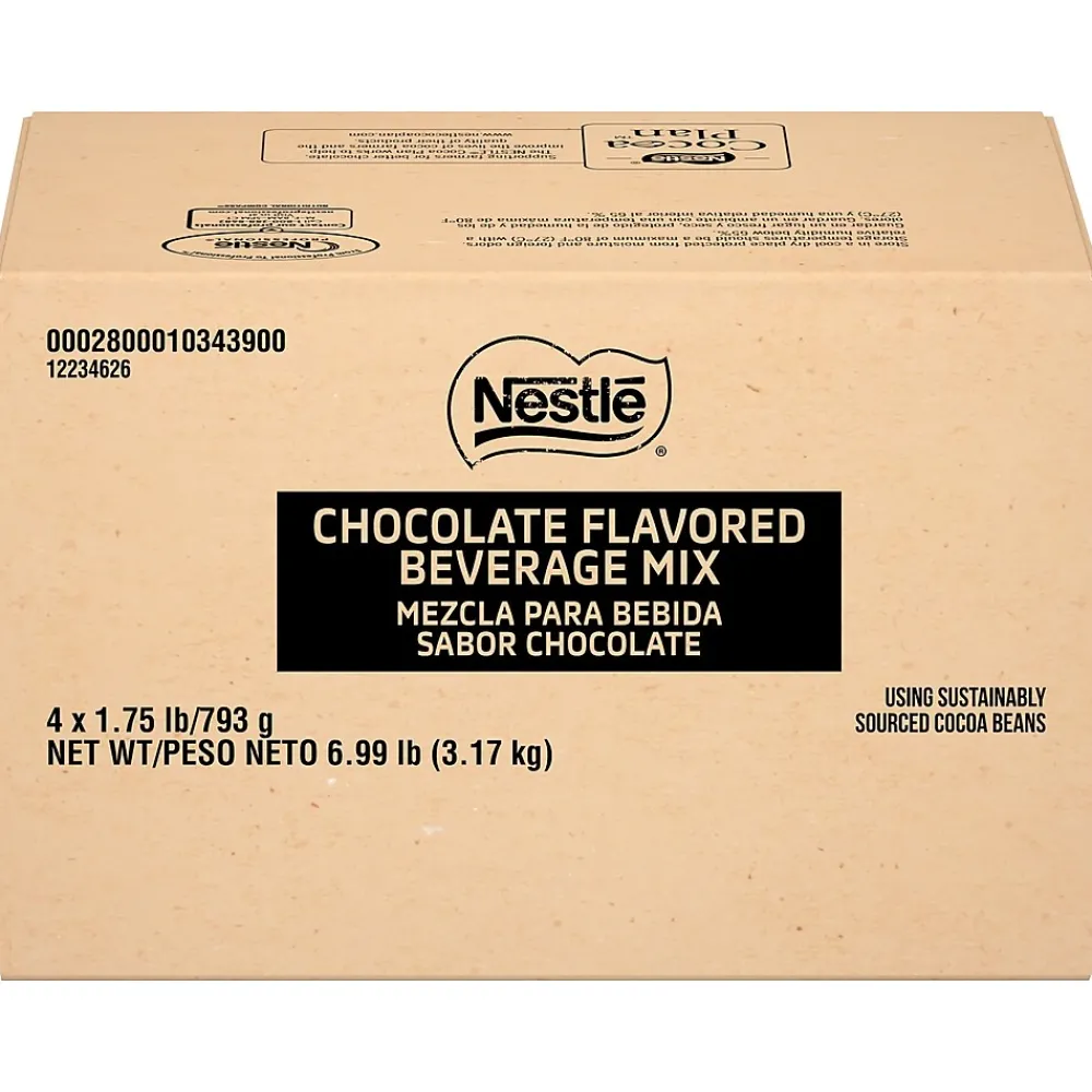 Nestle Milano Rich Chocolate Hot Cocoa, 28 oz., 4/Carton (416818)
