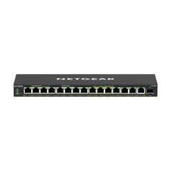 Outlet Netgear 300 Plus 16-Port Gigabit Ethernet Managed Switch, 10/100/1000 Mbps (GS316EPP-100NAS)