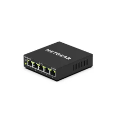 Hot Netgear 300 Series Plus 5-Port Gigabit Ethernet Managed Switch, Black (GS305E-100NAS)