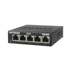 Clearance Netgear 300 Series 5-Port Gigabit Ethernet Unmanaged Switch, Black (GS305-300PAS)