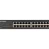 Outlet Netgear 300 Series 24-Port Gigabit Ethernet Unmanaged Switch, 10/100/1000 Mbps, Black (GS324-200NAS)