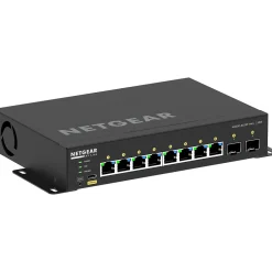 New Netgear AV Line 8-Port Gigabit Ethernet Managed Switch, Black (GSM4210PX-100NAS)