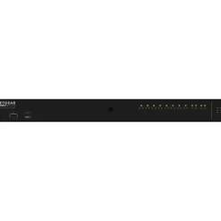 Online Netgear AV Line 10-Port Gigabit Ethernet Managed Switch, Black (GSM4212UX-100NAS)