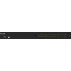Online Netgear AV Line 26-Port Gigabit Ethernet Managed Switch, Black (GSM4230P-100NAS)