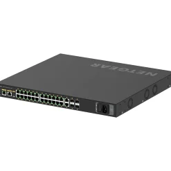 Clearance Netgear AV Line 26-Port Gigabit Ethernet Managed Switch, Black (GSM4230PX-100NAS)