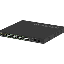 Clearance Netgear AV Line 26-Port Gigabit Ethernet Managed Switch, Black (GSM4230UP-100NAS)