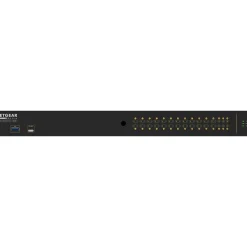 Clearance Netgear AV Line 26-Port Gigabit Ethernet Managed Switch, Black (GSM4230UP-100NAS)