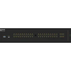 Netgear AV Line 40-Port Gigabit Ethernet Managed Switch, Black (GSM4248UX-100NAS)