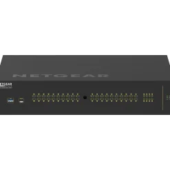 Netgear AV Line 40-Port Gigabit Ethernet Managed Switch, Black (GSM4248UX-100NAS)