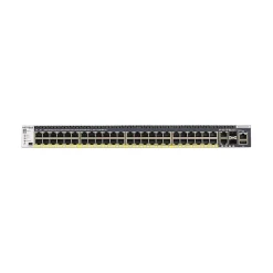 Netgear M4300-52G-PoE+ 52-Port Gigabit Ethernet Managed Switch, Black (GSM4352PB-100NES)