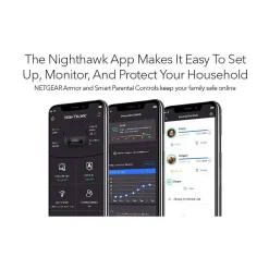 Discount Netgear Nighthawk AXE7800 7800Mbps Tri-Band MU-MIMO 6E Router, Black (RAXE300-100NAS)