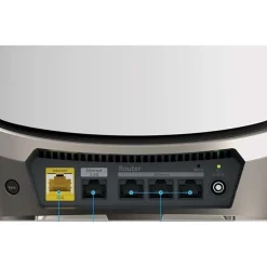 Online Netgear Orbi AX10800 MU-MIMO WiFi 6E Gaming Router, White (RBSE960100NAS)