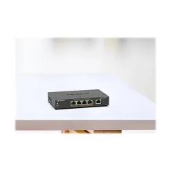 New Netgear Plus 5-Port Gigabit Ethernet Managed Switch, 10/100/1000 Mbps (GS305EPP-100NAS)