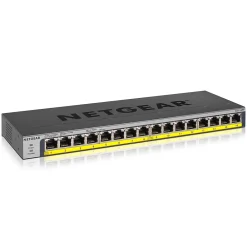 Netgear 16-Port PoE/PoE+ Gigabit Ethernet Unmanaged Switch (GS116PP)