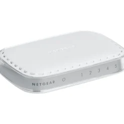 Best Netgear SOHO 5-Port Gigabit Ethernet Unmanaged Switch, White (GS605NA)