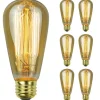 Newhouse Lighting ST64 Vintage Incandescent Bulb, 60W, 6-Pack (ST64INC-6)