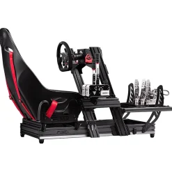 Hot Next Level Racing F-GT Elite Front & Side Mount Edition NLR-E003 Racing Cockpit for PC, Black