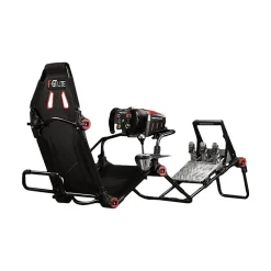 Next Level Racing F-GT Lite NLR-S015 Cockpit for PC, Black