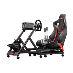 New Next Level Racing GTtrack NLR-S009 Racing Simulator Cockpit, Black