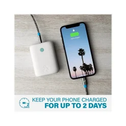 CHAMP Lite USB Type-C Power Bank for Most Smartphones, 5200mAh, Black (NB-CPC-5K-BLK)<Nimble