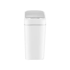 Plastic Sensor Trash Can, White, 1.85 gal. (DZT-7-2s)<Nine Stars Discount