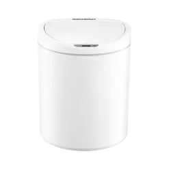 Plastic Sensor Trash Can, 2.6-Gallon, White (DZT-10-29)<Nine Stars Hot