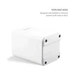 Plastic Sensor Trash Can, 2.6-Gallon, White (DZT-10-35)<Nine Stars Discount